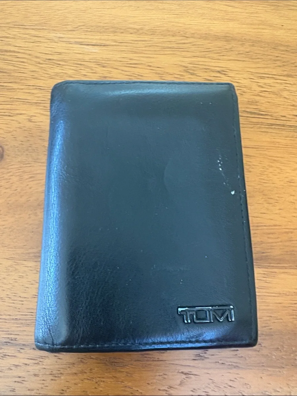 Tumi Black Leather Wallet
